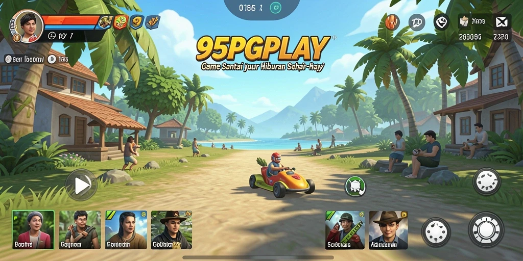 Screenshot gameplay 95PGPLAY yang menunjukkan keseruan bernavigasi.