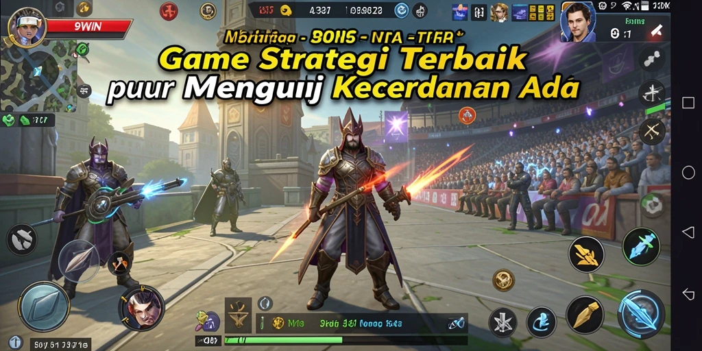 Tangkapan layar gameplay menunjukkan strategi dalam membangun kerajaan di 9WIN.