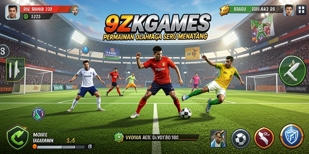 Tangkapan layar dari gameplay seru di 9ZKGAMES.