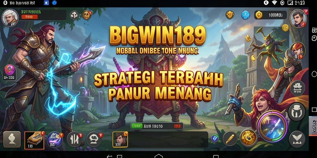 Screenshot gameplay BIGWIN189 menampilkan aksi strategi yang mendebarkan.