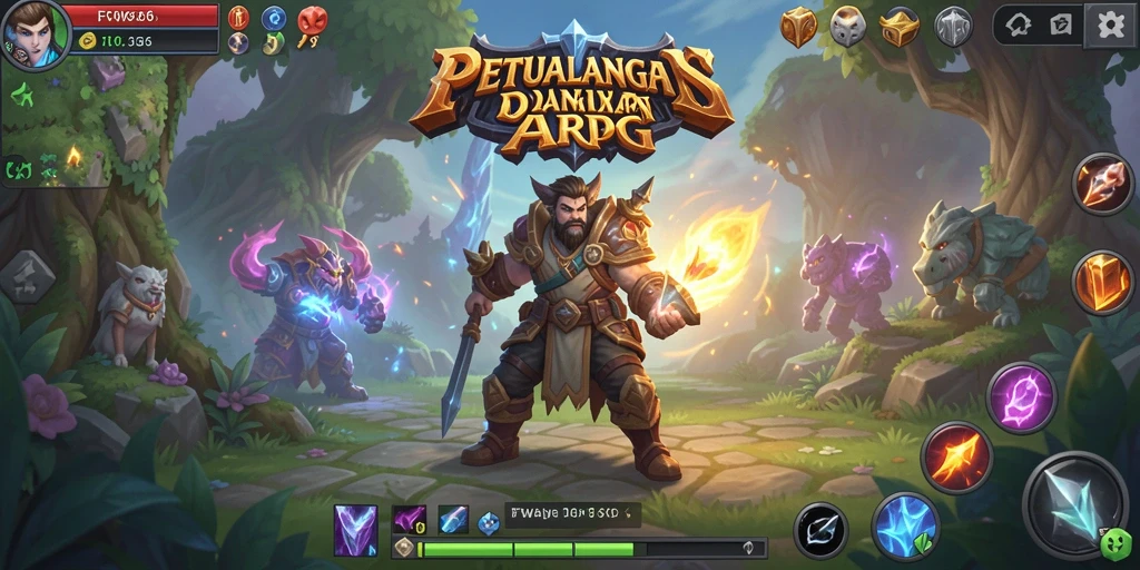Tampilan gameplay seru di dunia ARPG FW66.