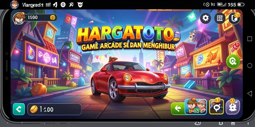 Tampilan gameplay HARGATOTO yang seru dan menarik.