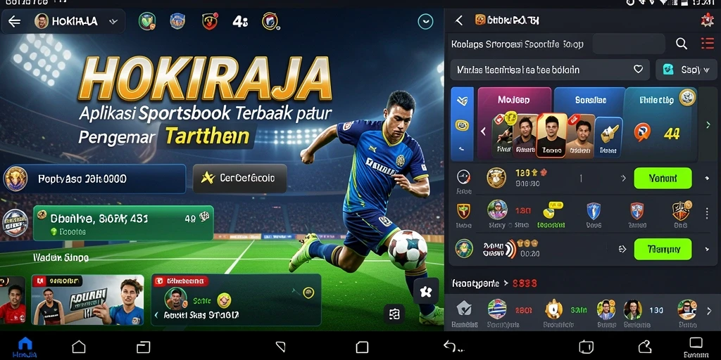 Tampilan gameplay HOKIRAJA yang menarik dengan berbagai pilihan taruhan.