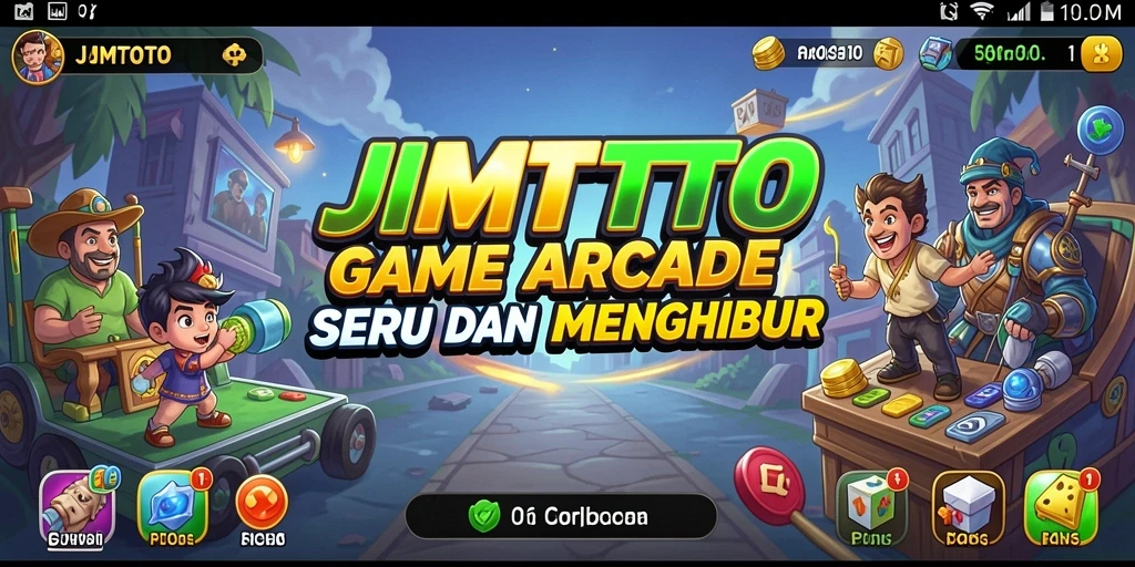 Screenshot utama JMTOTO menampilkan gameplay seru dan penuh aksi.