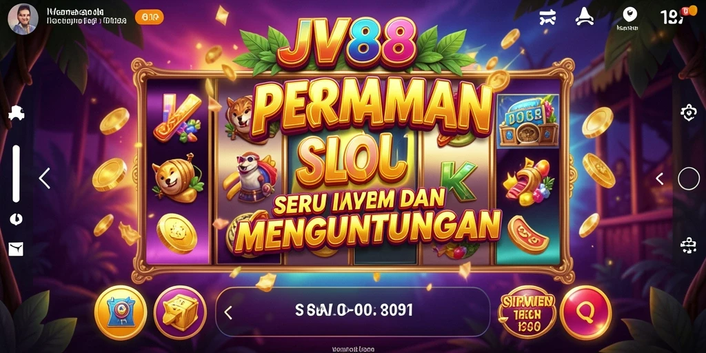 Screenshot utama JV88 menunjukkan pengalaman bermain Slot yang mendebarkan.