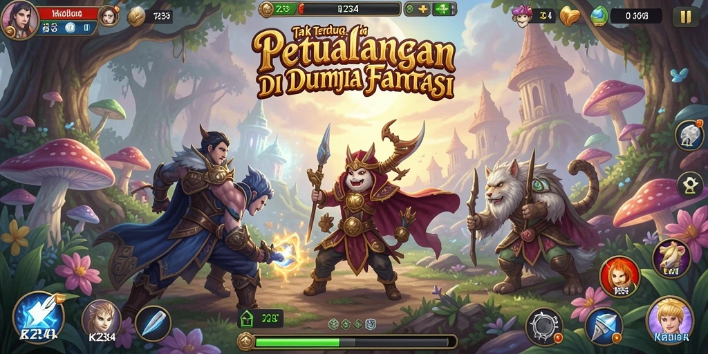 Tampilan gameplay K234 yang menampilkan petualangan mendebarkan.