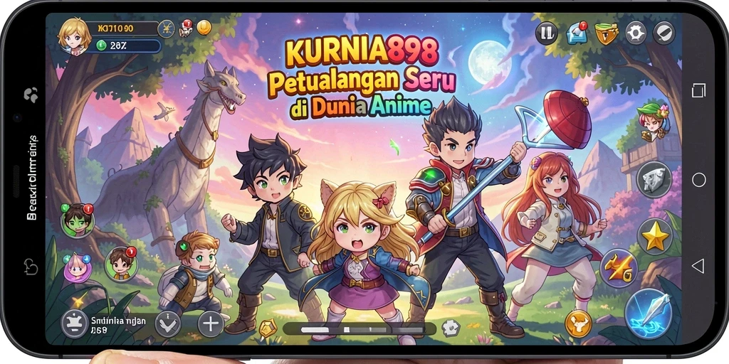 Screenshot utama KURNIA898 menampilkan gameplay seru di dunia Anime.