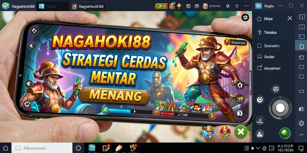 Tangkapan layar NAGAHOKI88 menunjukkan pertempuran strategi yang epik.