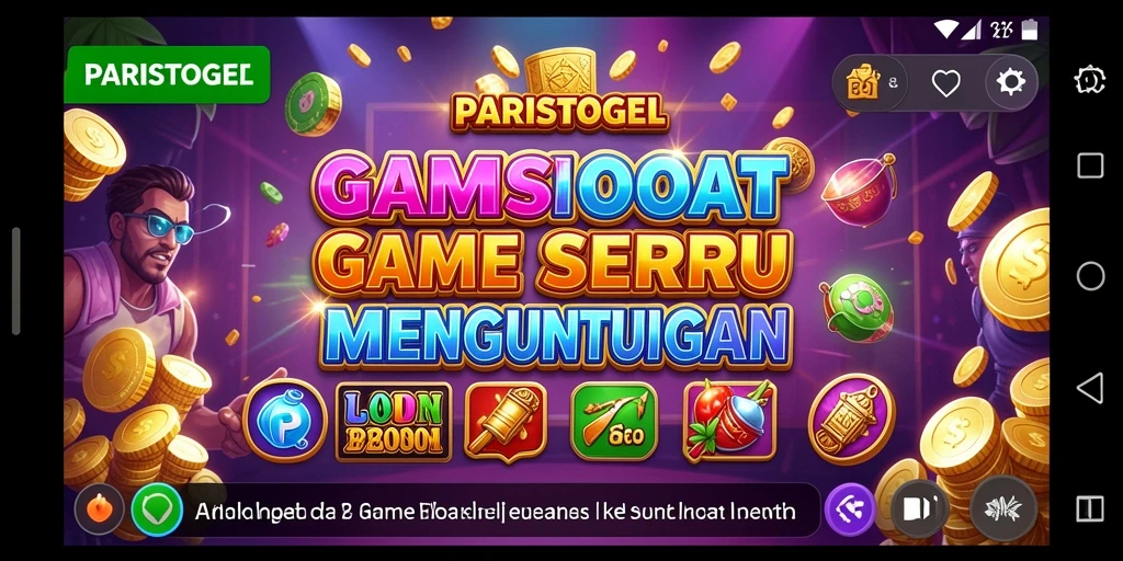 Tampilan gameplay Slot PARISTOGEL yang seru dan menarik.