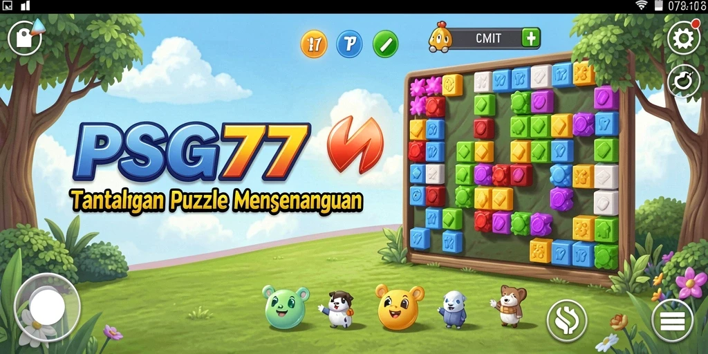 Gameplay menarik PSG77 dengan berbagai tantangan puzzle.