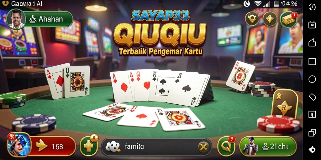 Tampilan gameplay ketegangan dan strategi di SAYAP33.