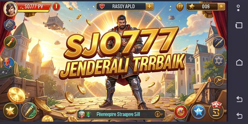 Screenshot gameplay SJO777 menunjukan aksi strategis yang intens.