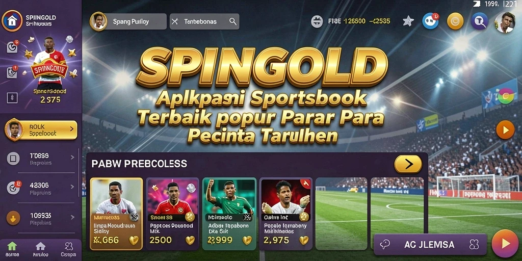 Screenshot gameplay SPINGOLD yang menarik dengan interaksi taruhan aktif.
